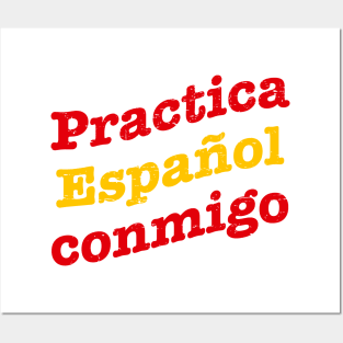 Practica Español conmigo Posters and Art